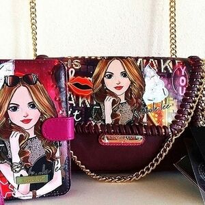 NWT Nicole Lee crossbody & iPhone case